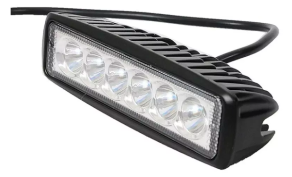 Foco Lateral 6 LED Ambar 12/24V